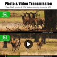 thumbnail image 5 of 4G Sim Card LTE Cellular 4W Solar 7800MAh Battery Hunting Trail Motion Activated Night Vision 4MP IP66 Camera(EU), 5 of 5
