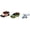 MultiColor, variant on Jada Toys Jurassic World 1.65" Nano 3-Pack Die-Cast Cars Wave 1