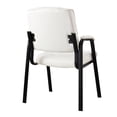 thumbnail image 4 of Executive Office Guest Chair by Naomi Home-Color:White,Style:Set of 2, 4 of 10