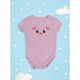 thumbnail image 3 of Cute Piggy Face Bodysuit Infant -Image by Shutterstock,  6 Months, 3 of 4