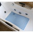 thumbnail image 5 of Extra Soft TPE Non-Slip Bath Mat for Kids, Bathroom Suction Cup Rug, Machine Washable Shower Mat, Smooth/Untextured Tubs Only, 30 L x 17 W Inches (Blu, 5 of 5