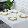 thumbnail image 5 of 15.4" Round Placemat Set of 1 Polyester Fabric Place Mats Non-Slip Dining Kitchen Table Mats for Kitchen Party Decor Vase and Fruit Pattern, 5 of 5