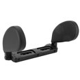 thumbnail image 3 of Almohada para reposacabezas de coche, reposacabezas universal para coche, soporte para cabeza, cojín de cuero, asiento, accesorio para dormir(NEGRO), 3 of 5