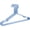 Light Blue, variant on 10 Pack Wire Hangers, Heavy Duty Space Saving Non Slip Coat Hangers for Suits, Shirts, Dresses and Trousers - Pink