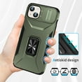thumbnail image 3 of TYJKeJi Case with Holder Stander Kickstand Drop Resistant Shockproof Case For iPhone 15 (6.1inch), 3 of 8