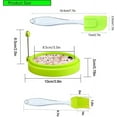 thumbnail image 4 of Silicone Egg Ring Molds for Cooking, 4 Pack Egg Rings for Frying Eggs, Non-Stick Pancake Mold, Ideal Sunny Side Up Egg Maker for Breakfast Sandwiches Egg Mcmuffins(Green), 4 of 5