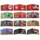 thumbnail image 2 of Cartera con periféricos de animé Super Mario Yoshi Luigi, linda figura de PU, monedero con dibujos animados, tarjetero, regalos de almacenamiento para niños, 2 of 5