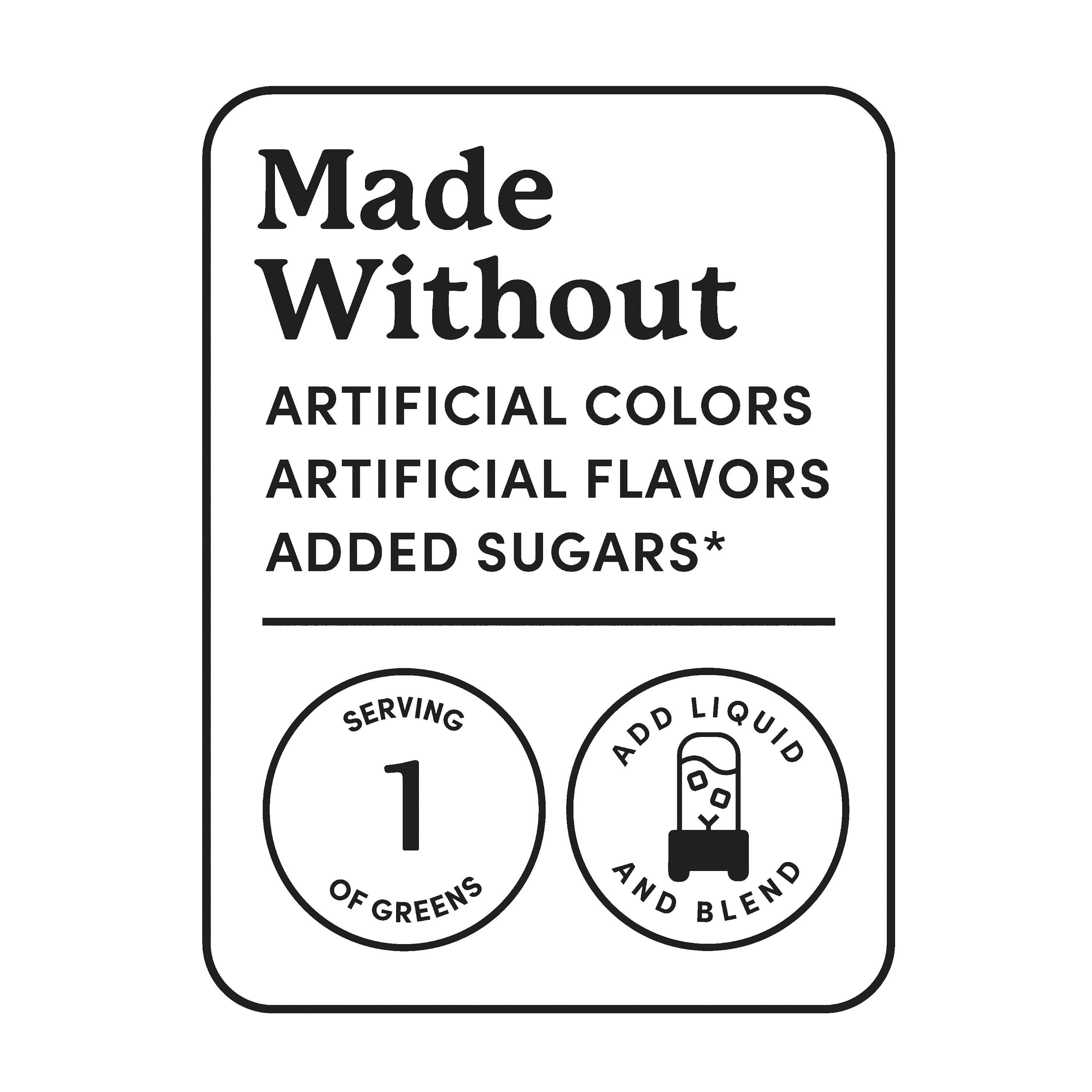 bettergoods Super Green + Spirulina Smoothie Mix, 8 oz