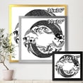 thumbnail image 4 of Designart 'China Koi Fish In Chinoiserie Style III' Nautical & Coastal Framed Art Print, 4 of 4