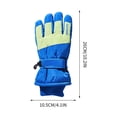 thumbnail image 2 of Xihbxyly Abrigo Aislante de Terciopelo para Invierno, Diseño Impermeable y Resistente Al Viento, Barrera Térmica Suave, Protección Contra El Frío, Esencial para Jugar Al Aire Libre, Guantes Cálidos I, 2 of 5
