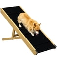 thumbnail image 1 of PawHut 33" Foldable Dog Ramp with 4-Level Adjustable Height for S, M Dogs, 1 of 10