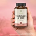 thumbnail image 5 of Vitamina D3 400 UI, frasco con 60 capsulas, 5 of 5