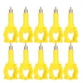 thumbnail image 2 of Automatic Nipple Drinker, 10PCS Poultry Nipple Drinking Fountains,  Long Yellow Pets For Rabbits, 2 of 8