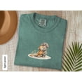 thumbnail image 3 of Monkey Punch Shirt, Baby Monkey Holding Plush Toy T-Shirt, Animal Lover Gift, Viral Sad Monkey Meme, Mama & Youth Graphic Tee, 3 of 6