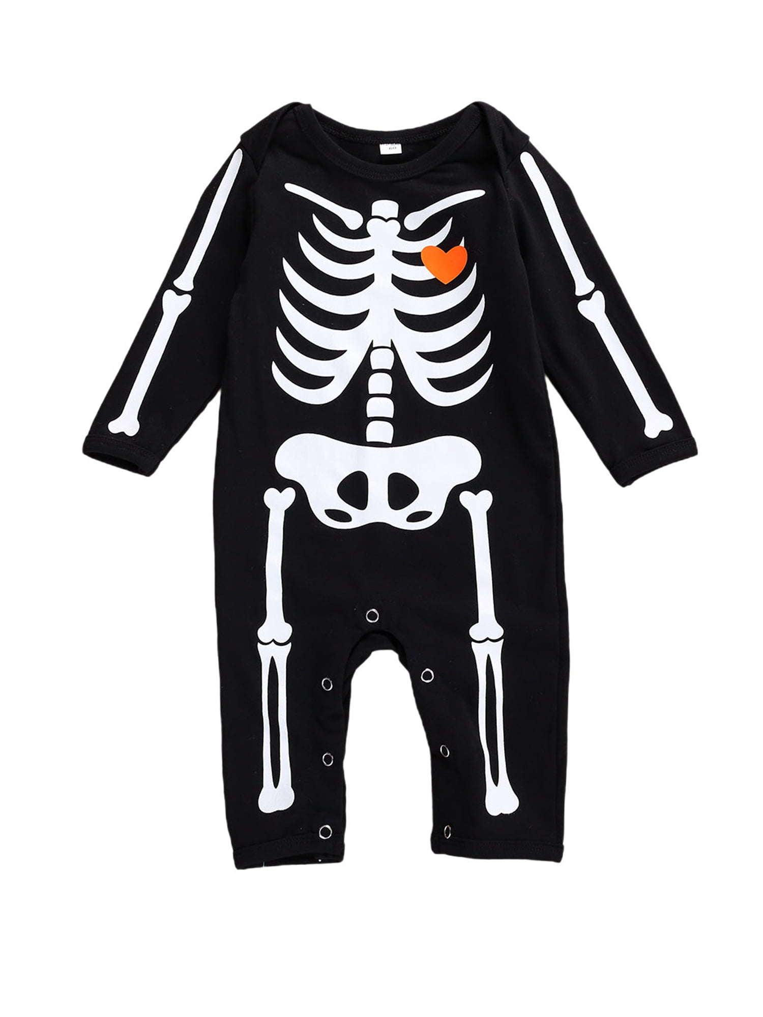 baby girl skeleton costume