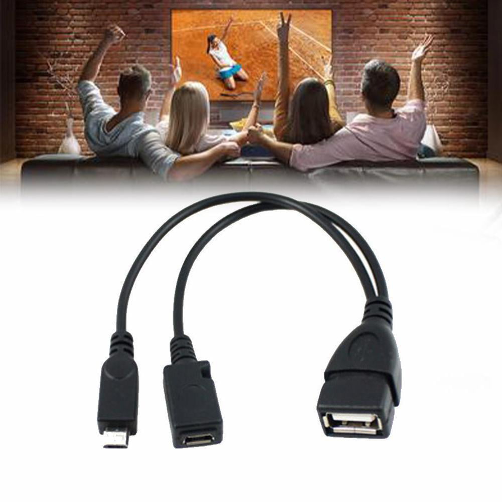 OTG Cable Adapter for Firestick 4K Fire Stick  TV USB add Keyboard,  USB