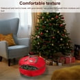 thumbnail image 4 of Bolsa de coronas navideñas navideñas Guirnaldas artificiales dobles Mango de contenedor de almacenamiento a prueba de agua Decorativo Temporadas Juguetes Inicio Rojo Vogacara HA009390-01, 4 of 6