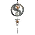 thumbnail image 1 of Campanillas de viento Taichi, bola de cristal de espejo de acero inoxidable, campanilla de viento giratoria de Metal para jardín, patio, decoración del hogar Xemadio 2034258, 1 of 8