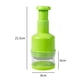 thumbnail image 1 of Cortador manual de alimentos, herramienta duradera para puré de ajo para suministros de cocina (verde) Ehuebsd Libre de BPA, 1 of 8