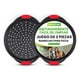 thumbnail image 1 of Set de 2 Charolas para Pizza Antiadherentes NutriChef, Bandejas Redondas de Acero al Carbono de 33cm con Agujeros para Corteza Crujiente, Mangos Ergonómicos, Seguras para Horno y Lavavajillas, 1 of 7