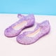thumbnail image 1 of Zapatos de princesa Reina de la nieve congelados de verano transfronterizos Zapatos de cristal de Cenicienta gris Sandalias altas para niños de China continental, 1 of 5