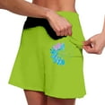 thumbnail image 5 of WCJM Under $10 Skirted Legging for Women, Yoga Legging With Skirts &Women Tennis Leggings Clothes Pockets Women's Green Shorts With Pockets Polyester,Spandex Ladies Yoga Pants Xxl, 5 of 6