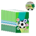 thumbnail image 4 of KAKOWELY 24 bolsas de regalo decorativas con temática de fútbol para fiestas de cumpleaños infantiles (verde), 4 of 5