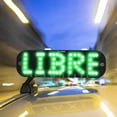 thumbnail image 3 of Custom LED Logo Car Windshield Sticker Taxi Sign Driver Cab Indicator Light For Enhanced Vehicle Visibility, 3 of 3