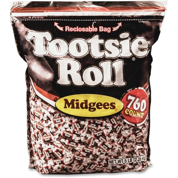 Tootsie, Advantus Roll Midgees Candy, 1 / Bag