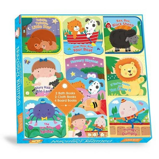 Nursery Rhymes Baby Book Set (8 Pack)