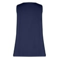 thumbnail image 4 of XFLWAM Women's Linen Tank Tops V Neck Sleeveless Tunic Shirts Summer Casual Loose Flowy Blouse, 4 of 5
