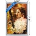 thumbnail image 3 of Star Wars: Saga - Princess Leia - Signature Wall Poster, 14.725" x 22.375", Framed, 3 of 5