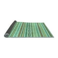 thumbnail image 2 of Ahgly Company Indoor Rectangle Abstract Light Blue Modern Area Rugs, 5' x 8', 2 of 4