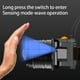 thumbnail image 4 of Naiovety Faro delantero con sensor de luz, linterna para correr, modo potente, para exteriores, brillante, Mini portátil, impermeable, para Pescar Plástico negro Naiovety OD029379-02, 4 of 6