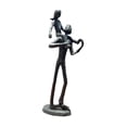 thumbnail image 4 of Estatua e hija para el Día , decoración del hogar, coleccionable, regalo para papá, escultura de resina para cumpleaños festivos., 4 of 9