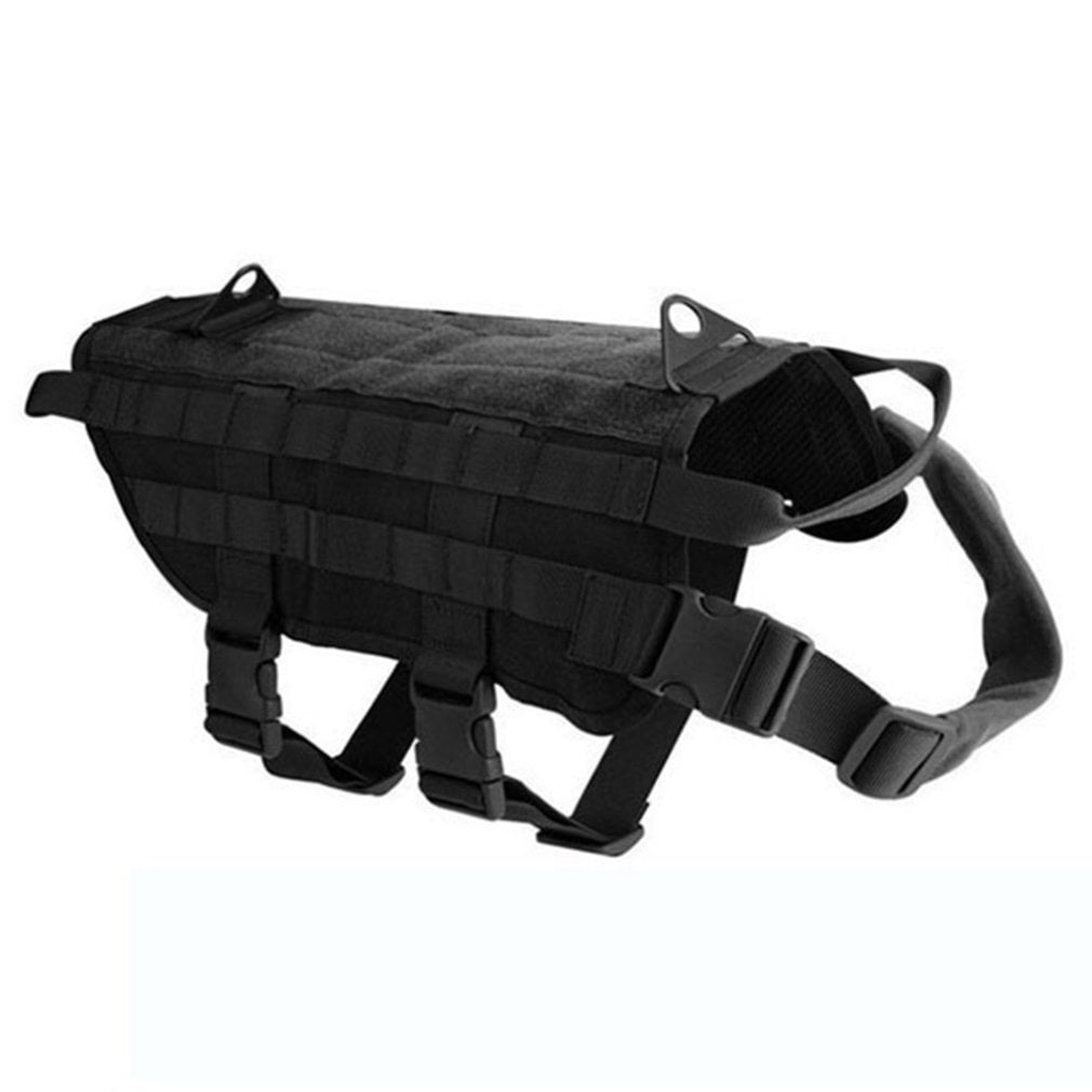 Dog Vest Large Dog Tactical Vest Training Equipment Police Dog Combat