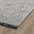 thumbnail image 5 of Alma Transitional 9' x 12' Light Gray and Stone Grey, Machine Washable Polyester & Cotton Indoor Area Rug, 5 of 11