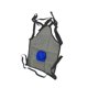 thumbnail image 4 of Cómodo delantal de queso de cabra anti-reproducción para macho cabrío cómodo para ovejas Azul gris, 4 of 9