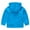 Blue, variant on IROINNID Baby Boys Girls Graphic Print Shearling Warm Jacket Fleece Hooded Zipper Coat