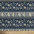 thumbnail image 3 of David Textiles 44" x 1 yard Cotton Country Lace Pre-Cut Fabric, Blue, 3 of 6