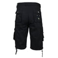 thumbnail image 3 of Men's Distressed Vintage Belted Cargo Utility Shorts (Size 30-48), 3 of 4