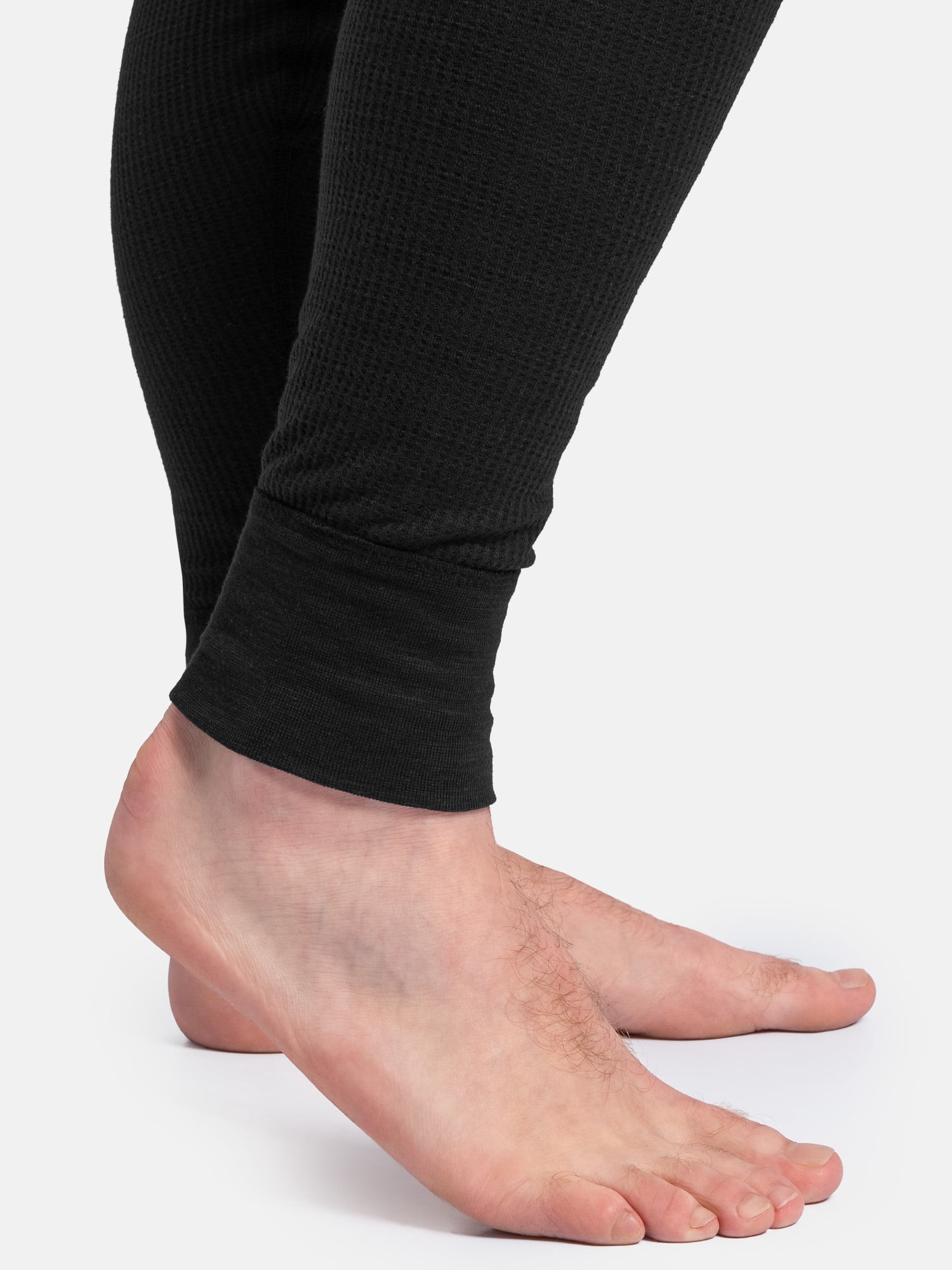 Fruit of the Loom Men's Slub Waffle Thermal Underwear Bottom, Sizes S-5XL