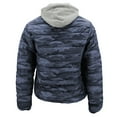 thumbnail image 2 of Maximos Men's BAH BAH Removable Hood Camouflage Print Puffer Jacket D Grey 2XL, 2 of 3