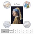 thumbnail image 2 of Johannes Vermeer Poster Girl with A&nbsp;Pearl Earring Picture Print Canvas Poster Wall Paint Art Posters Decor Modern Home Artworks Gift 12x18inch(30x45cm), 2 of 6