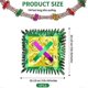 thumbnail image 3 of Christmas Foil Garland, 4Pcs Ceiling Hanging Decorations Garland for Christmas, New Year, Birthday, Wedding, Valentine's Day Party Supplies, 3 of 5