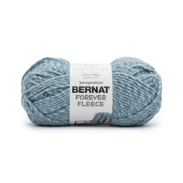 Bernat® Forever Fleece™ Yarn, Polyester #6 Super Bulky, 9.9oz/280g, 194 Yards