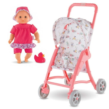 Corolle Mon Premier Poussette Poupon Baby Doll Stroller Vêtements  Accessoires 