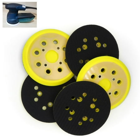 

1Pc 5-Inch 8 Holes 4 Nails Sander Base Pad Electric Grinder Replacement Polish Disc for Electric Grinder Power Tools Accessories