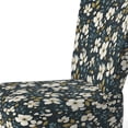 thumbnail image 4 of Designart "Ivory Grace In Minimalist Florals" White Floral Upholstered Accent Chair - Cottage Arm Chair For Living Room, 4 of 5
