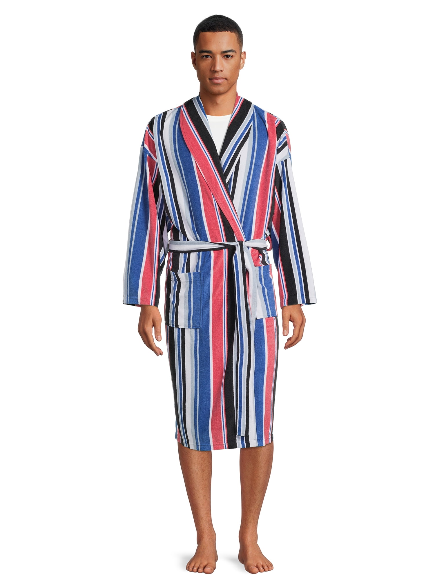 Ande Men's Belted Terry Robe with Pockets - Walmart.com